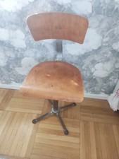 Alter Werkstattstuhl,Drehstuhl Industriedesign