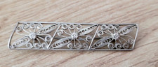 Brosche Antik Sterling Silber