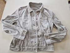 Marc Cain Edel Jacke hellgrau used Look N6 42/44 NP 229 € w. NEU !