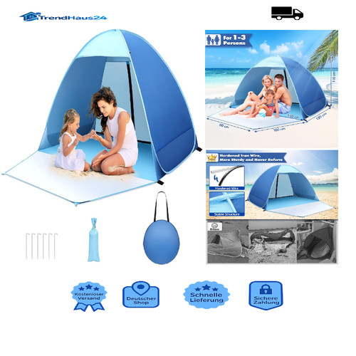 Strandzelt schutz upf 50 - upf,
