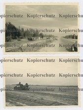 6❚ Konvolut, 7 Fotos, Soldaten Panzer auf der Rollbahn Schytomyr - Kiew Ukraine