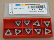 9 x Ceratizit 16ER.1,25.ISO