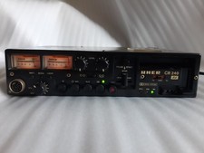 UHER CR240 AV Hi-Fi Kassetten-Rekorder + Netzteil Z 131 / funktioniert, ABER...