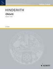 Oktett Paul Hindemith Teilesatz Klarinette, Fagott, Horn, Violine, 2 Bratschen, Cel