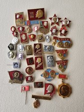 Konvolut Lenin Abzeichen Pins