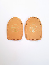 Bergal Fersenkissen Fersenkeil Fersenpolster Orthopädisch Leder 9,3 x 6,5 cm NEU