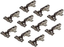 10x Topfscharnier Set Eckanschlag Küchen Schrank Scharnier 35 mm Topf Dämpfung