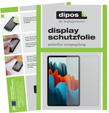 Schutzfolie für Samsung Galaxy Tab S7 LTE Display Folie matt Displayschutzfolie