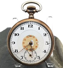 Silber Herren Taschenuhr Junghans Alpina ca.1920-1925