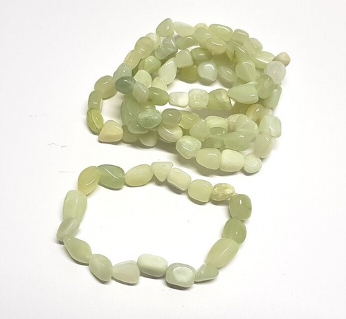 Jade nuggetarmband 8 10 - ca., 8-10