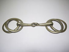 Alte Wassertrense Fahrtrense Scourier mit 4 Ringen , Gebiß Zaumzeug Trense 