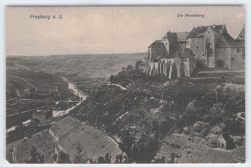 Ansichtskarte freyburg d - freyburg, a.d