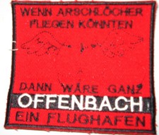 Aufnäher   Frankfurt Wenn