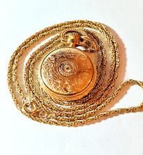 Damen  Taschenuhr vergoldet