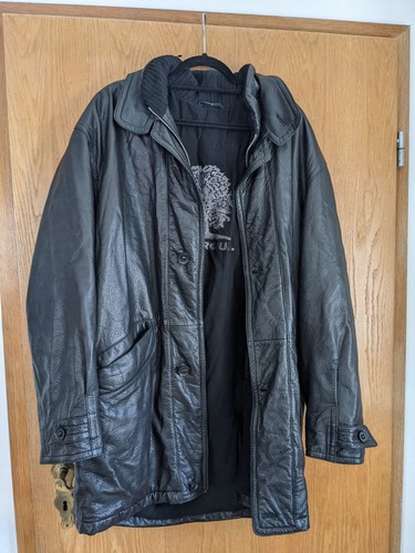 Lederjacke schwarz nappaleder - lederjacke,
