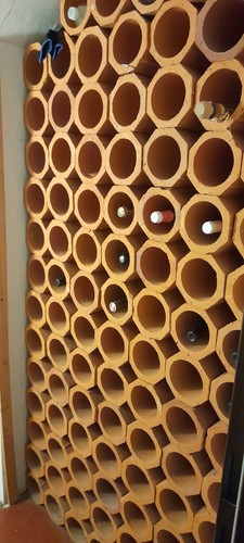 Weinregal tonröhren 128 - tonröhren,