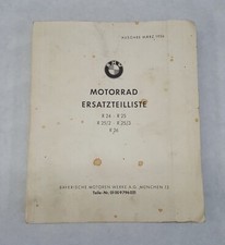 Original Teilekatalog Ersatzteilliste BMW Motorrad R24 - R26 Ausgabe 03/1956