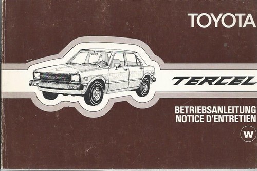 Toyota tercel - toyota,