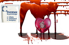 Phoenix Enzymreiniger Blutentferner, Blutflecken, Proteinflecken entfernen