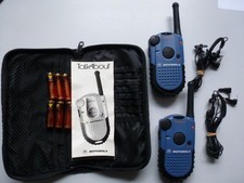 Motorola TALKABOUT Handfunkgerät Walkie-Talkie/Radio incl. Kopfhörer und Tasche