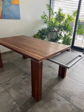 Esstisch massiv Nussbaum