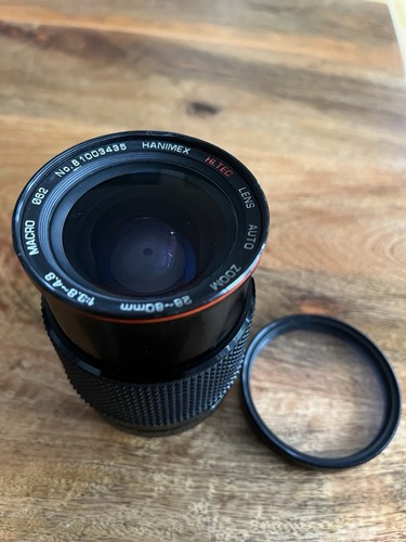 Objektiv hanimex zoom 80 - objektiv, 28–80