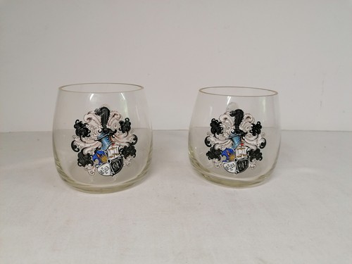 Paar antikes studentika glas - paar,