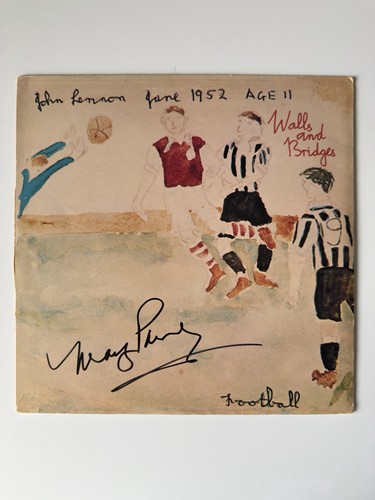 Signed may pang john lennon - signed,