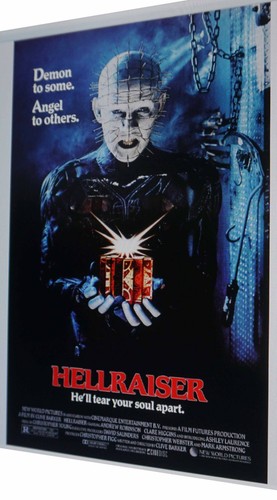 Hellraiser film poster - hellraiser,