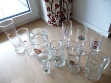Biergläser Bierkrug Bier Glas Weizenglas Konvolut Sammlung