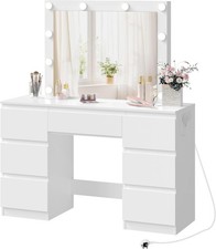 WOLTU Schminktisch mit Spiegel