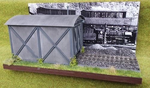 Diorama zur präsentation - zur, h0