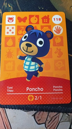 Nintendo amiibo karte animal - karte,