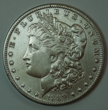 Morgan Dollar 1889 O .900