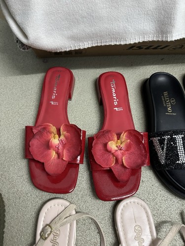 Tamaris damen sandalen - damen, rot