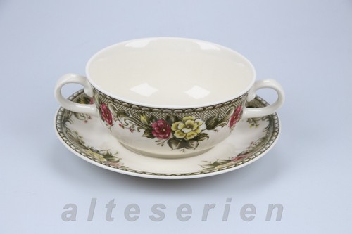 Suppentasse mit untere - suppentasse,