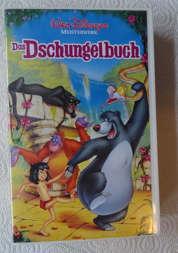 Disney vhs das dschungelbuch - disney,