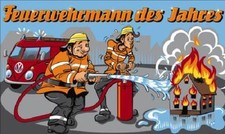 Fahne Flagge Feuerwehrmann des