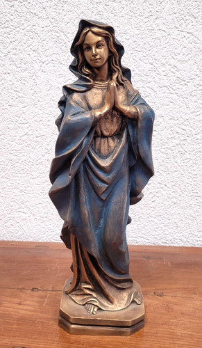 Messing heilige figur maria - "heilige,