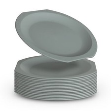 2-16 Stk Plastikteller Ø23cm Mehrweg Bruchfester PP Kunststoff BPA-Frei Teller