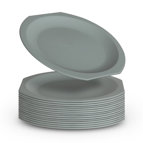 Stk plastikteller ø23cm - 2-16,