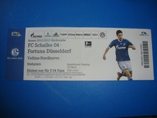 12/13 Ticket FC Schalke 04
