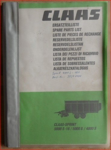 Claas silierwagen sprint - sprint, 5000
