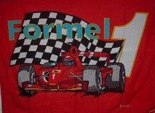 Fahne Flagge Formel 1 Rot 90 x