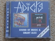 The Adicts Sound Of Music & Smart Alex 2on1 CD Captain Oi! Punk GB UK