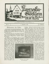 Kreszentia Glöcklein. Beilage