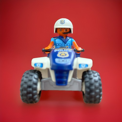 Playmobil 3655 polizei - playmobil, quad