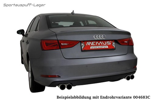 Remus sportauspuff audi - remus, 8v
