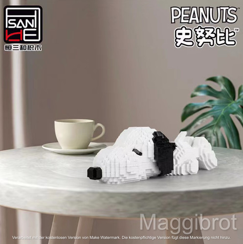 Peanuts snoopy kult - snoopy, (liegend)