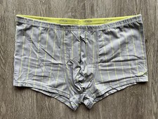 s.Oliver Badeshorts Badehose Bade Short Herren Fashion Grau Gestreift 8/XL NEU